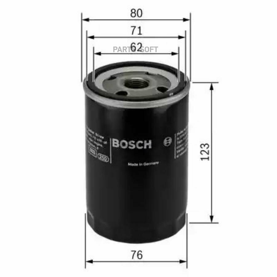 Масляный фильтр Bosch - фото №17