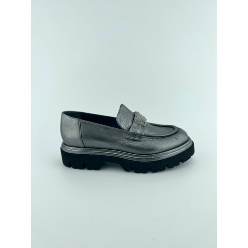 Лоферы  FRU.IT 8388, демисезон/зима, натуральная кожа, размер 38, серый