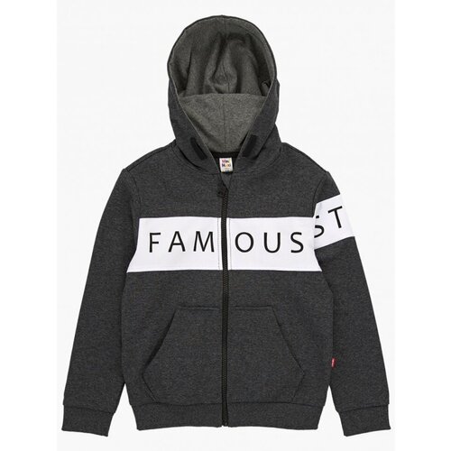 фото Толстовка mini maxi, размер 134, черный