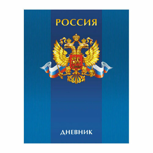 Дневник 1-11 кл 40л Россия ВД-лак 1 шт дневник 1 11 кл 40л artspace цветочные мотивы вд лак 7 шт