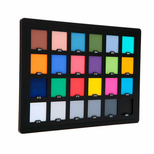 Шкала для профессиональной цветокоррекции 24 оттенка Fotokvant FM-02 4910₽