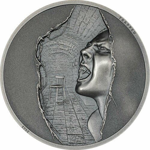 Монета серебряная Острова Кука 5 долларов 2023 В ловушке - Побег монета серебряная острова кука 10 долларов 2023 исторические инструменты астролябия