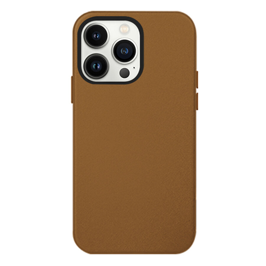 Чехол Leather Case KZDOO Noble Collection для iPhone 13 Pro 6.1", коричневый (3)