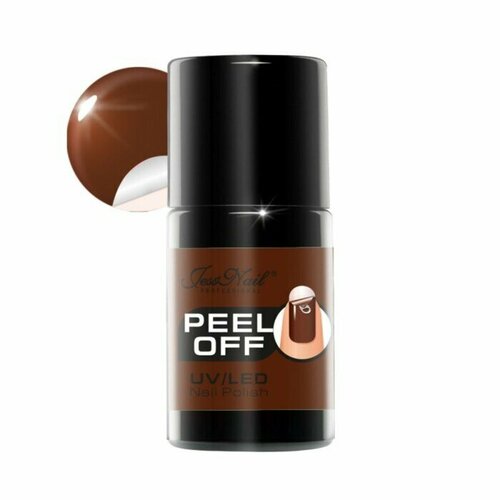 Jessnail Гель-лак PEEL OFF № 033, 10 мл база под лак глиттер nail wear peel off base 7мл