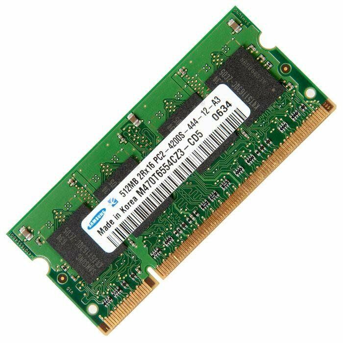 Модуль памяти SODIMM DDR2-533 512 MB PC2-4200