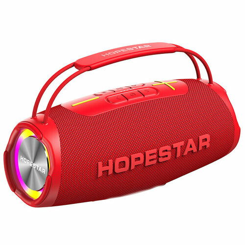 Портативная беспроводная колонка Hopestar H53 35 ватт красная 4500₽