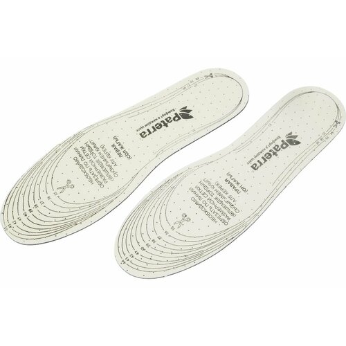 Стельки для обуви Paterra Спортивные 2 шт. 35-44 белый 44