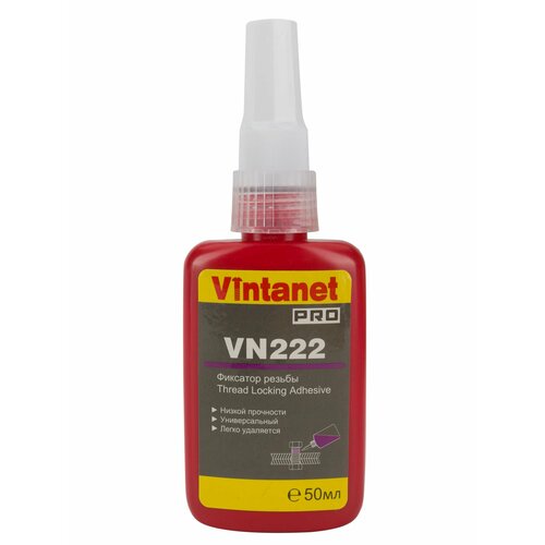 Фиксатор резьбы низкой прочности VINTANET VN222 50мл 8020₽