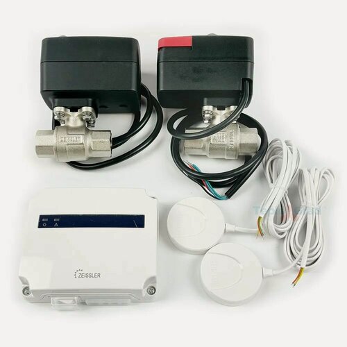 Изображение товара Система защиты от протечек воды 3/4" ZEISSLER 2 крана/2 датчика