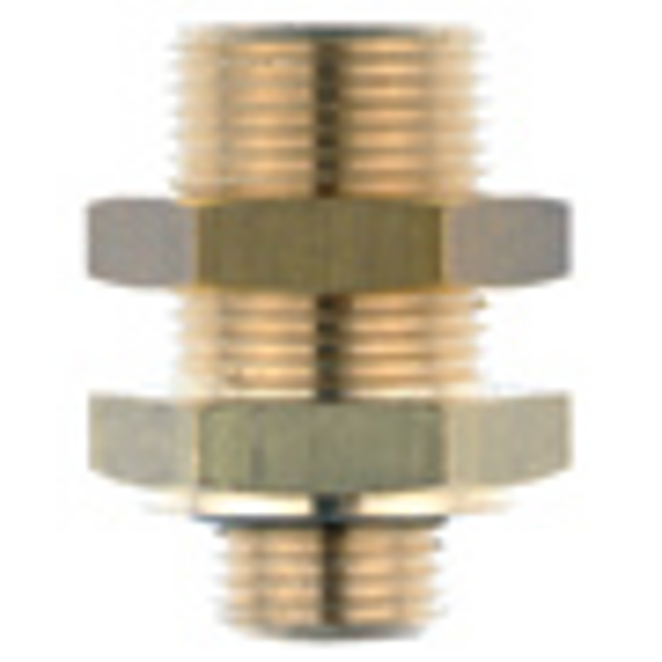 SIRIT 270352215DF штуцер с внутренней резьбой m16x1,5_m22x1,5_m22x1,5 с контр гайк (внутр. резба с обоих