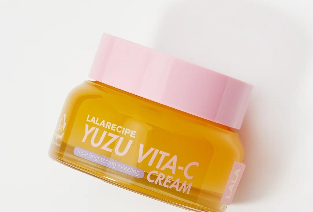 Крем для лица с витамином С Lalarecipe Yuzu Vita C Cream, 50 мл — фото 1