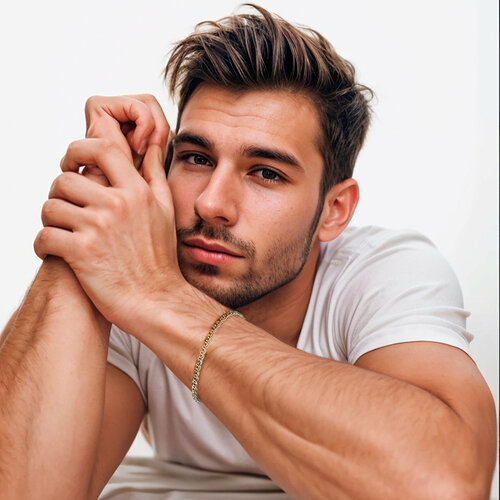 Браслет ВИКИ, золото, 585 проба, длина 21 см.