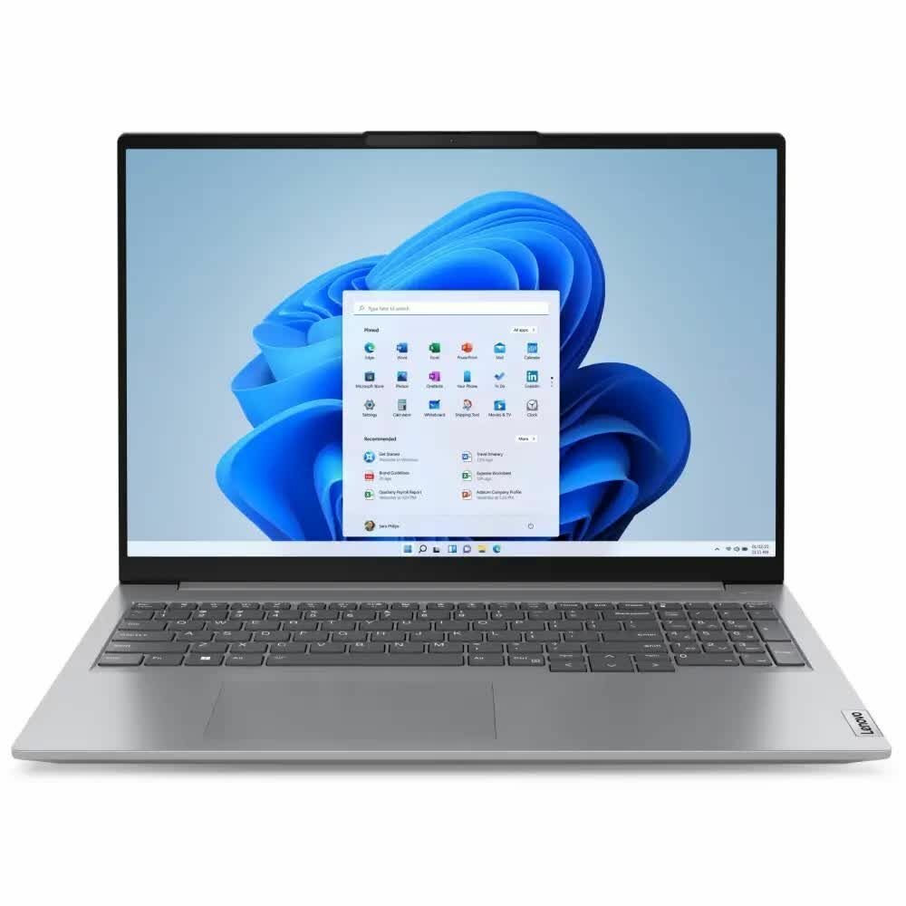 Ноутбук Lenovo ThinkBook 16 G6 ABP 21KK007RRU (16", Ryzen 5 7430U, 16Gb/ SSD 512Gb, Radeon Graphics) Серый - фото №1