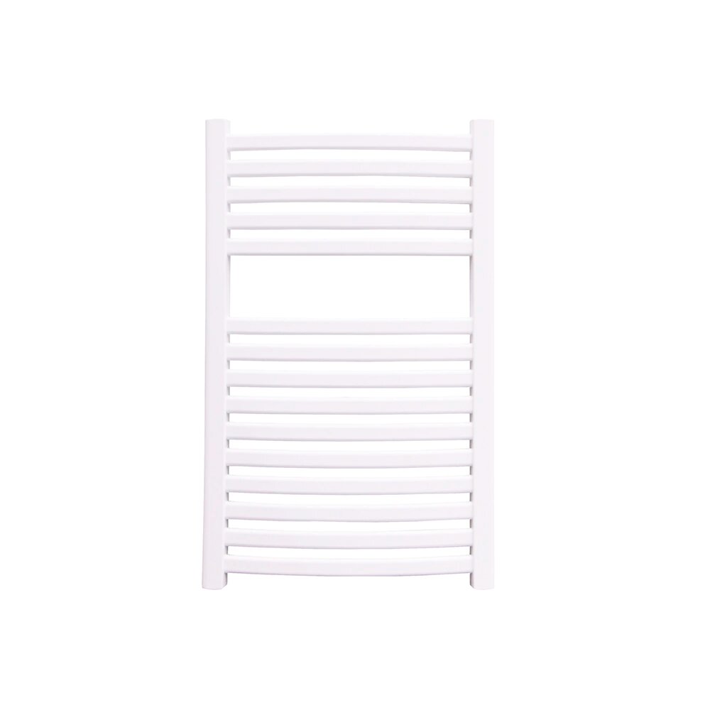 Полотенцесушитель водяной FLUMEN SE 500х800 мм стальной белый
