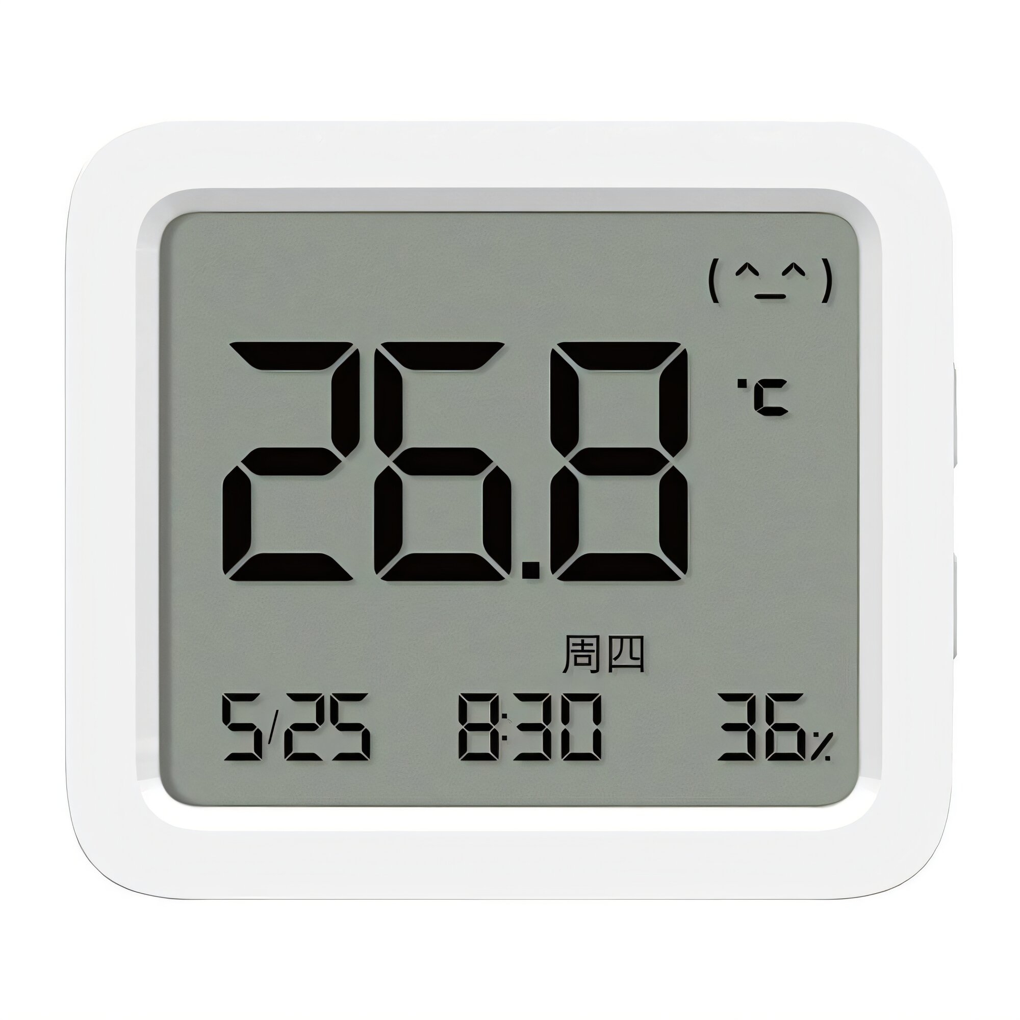 Изображение Метеостанция Xiaomi Mijia Intelligent Thermometer 3 (MJWSD05MMC) White CN