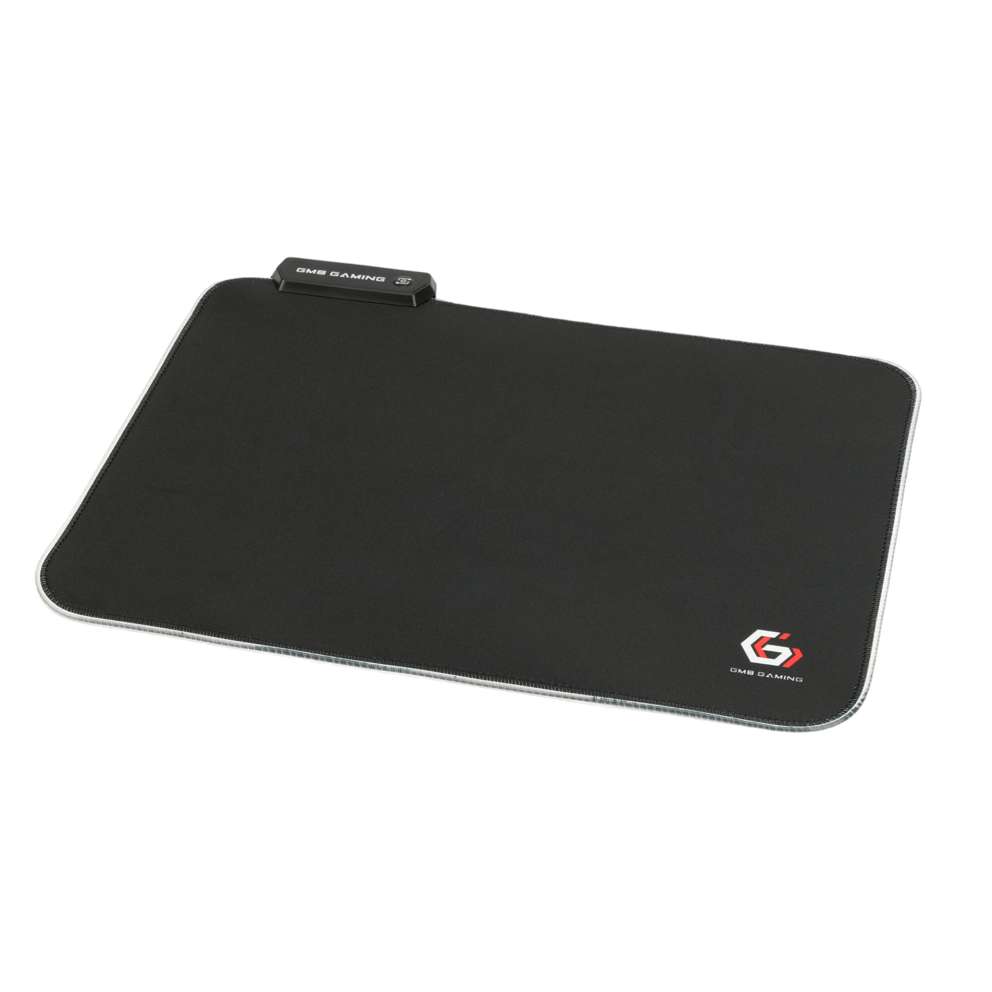 Коврик для мыши Gembird с подсветкой 350х250х3мм, черный, ткань+резина, коробка - фото №9