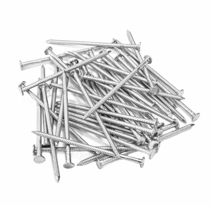 Гвозди 28/70 мм c кольцевой накаткой оцинкованные CNK 04 кг