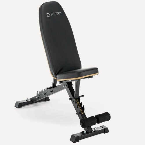 Изображение товара Силовая скамья регулируемая домашняя OXYGEN FITNESS TASMAN, складная