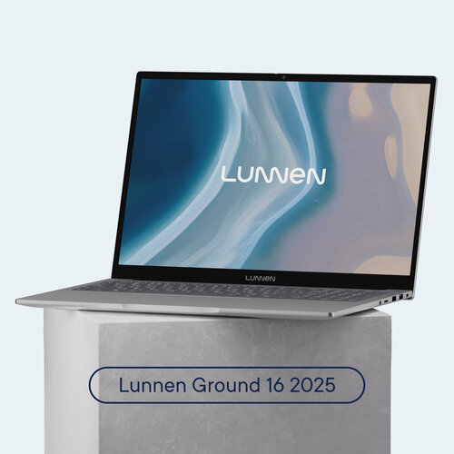 16 Ноутбук Lunnen Ground 16 2025 AMD Ryzen 7 5825U RAM 16 ГБ SSD 512 ГБ IPS 1920x1200 Windows 11 Home цвет Light Gray LL6FAWG03 6599000₽