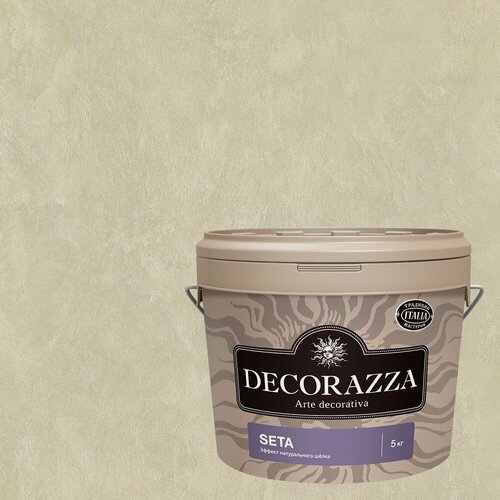 Изображение товара Декоративная штукатурка с эффектом натурального шелка Decorazza Seta (5кг) ST 11-190