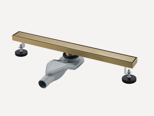 Изображение товара Трап для душа, линейный, латунь, 500мм Grocenberg T500MG Матовый золото
