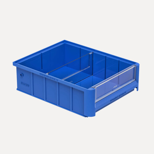 Изображение товара Полочный контейнер SK 3209 синий, 300x234x90 мм, 3 шт.