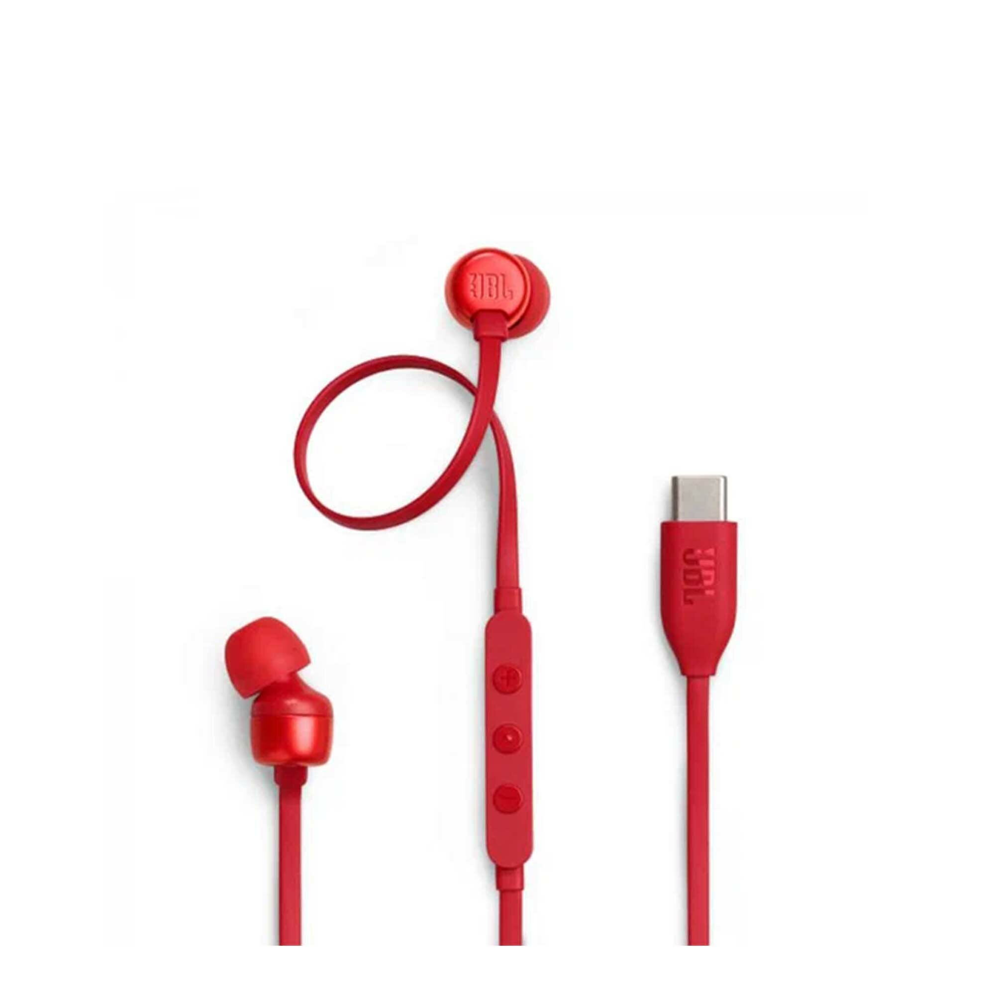 Наушники внутриканальные JBL Tune 310C Red