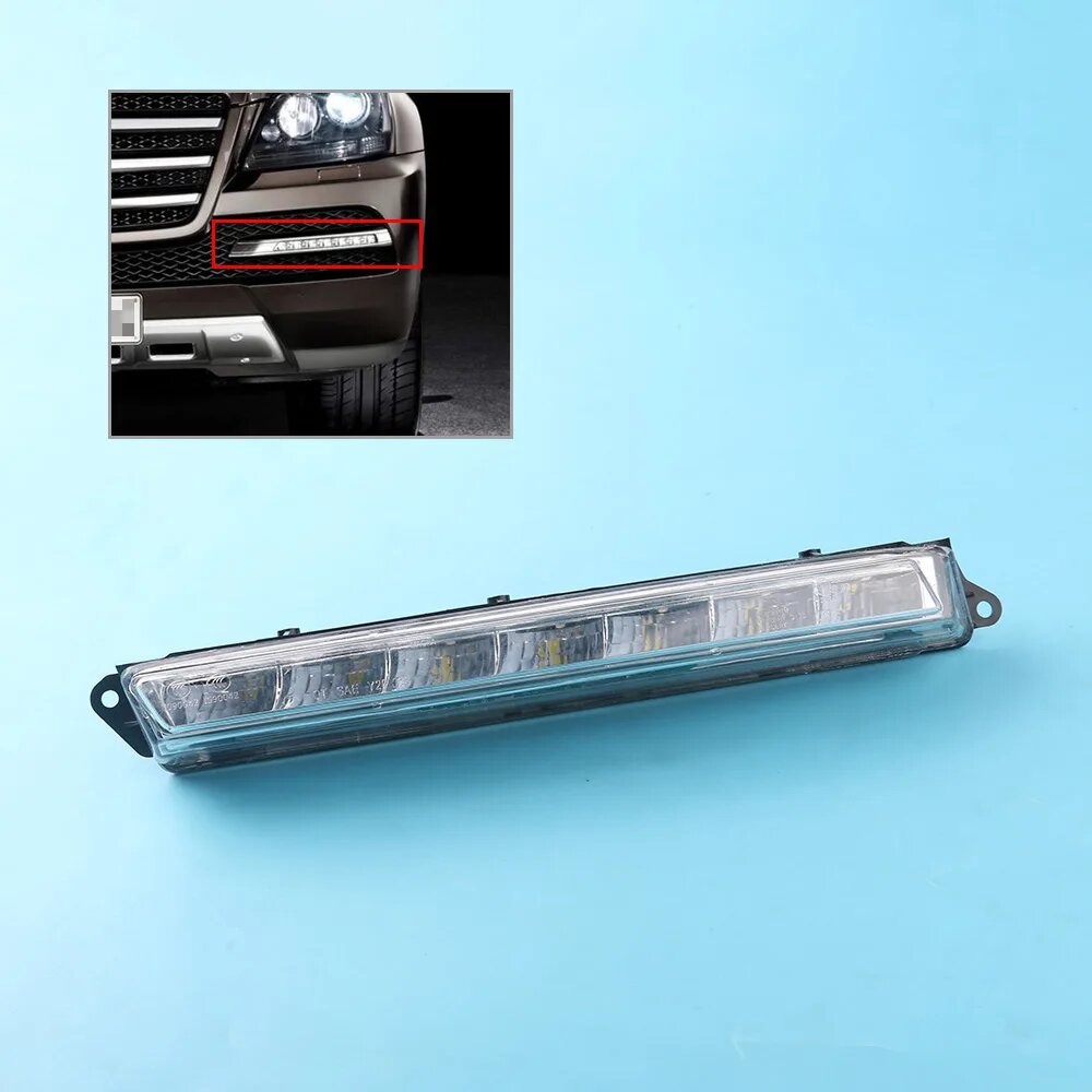 Дневные Противотуманные фары для Mercedes-Benz X164 X166 GL320 GL350 ML63 AMG 1649060351 1649060451, LH A1649060351