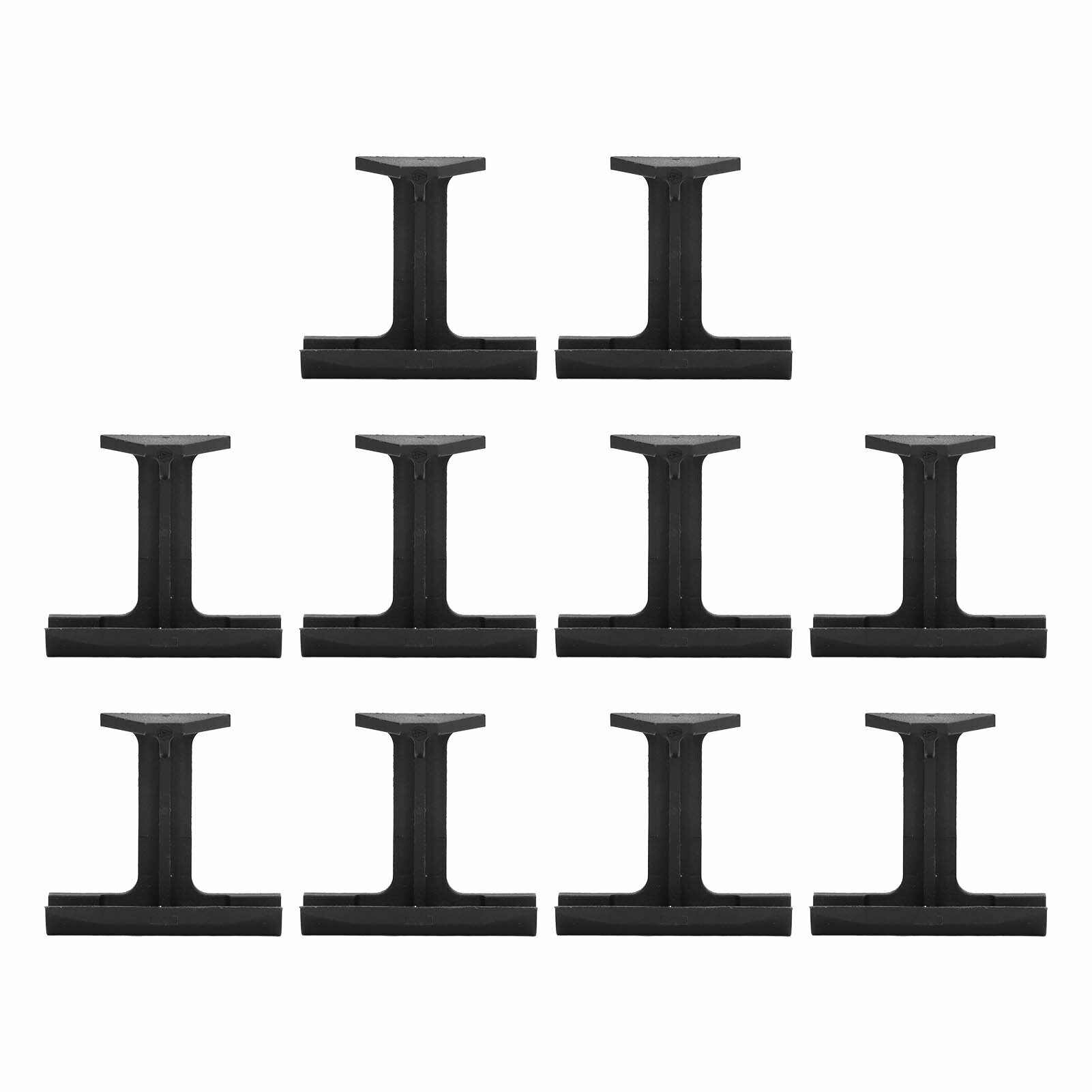 10 шт. Зажимы для отвода воды из солнечных панелей PA66, термостойкие, устойчивые к старению, для наружного применения, 3,5 см / 1,4 дюйма