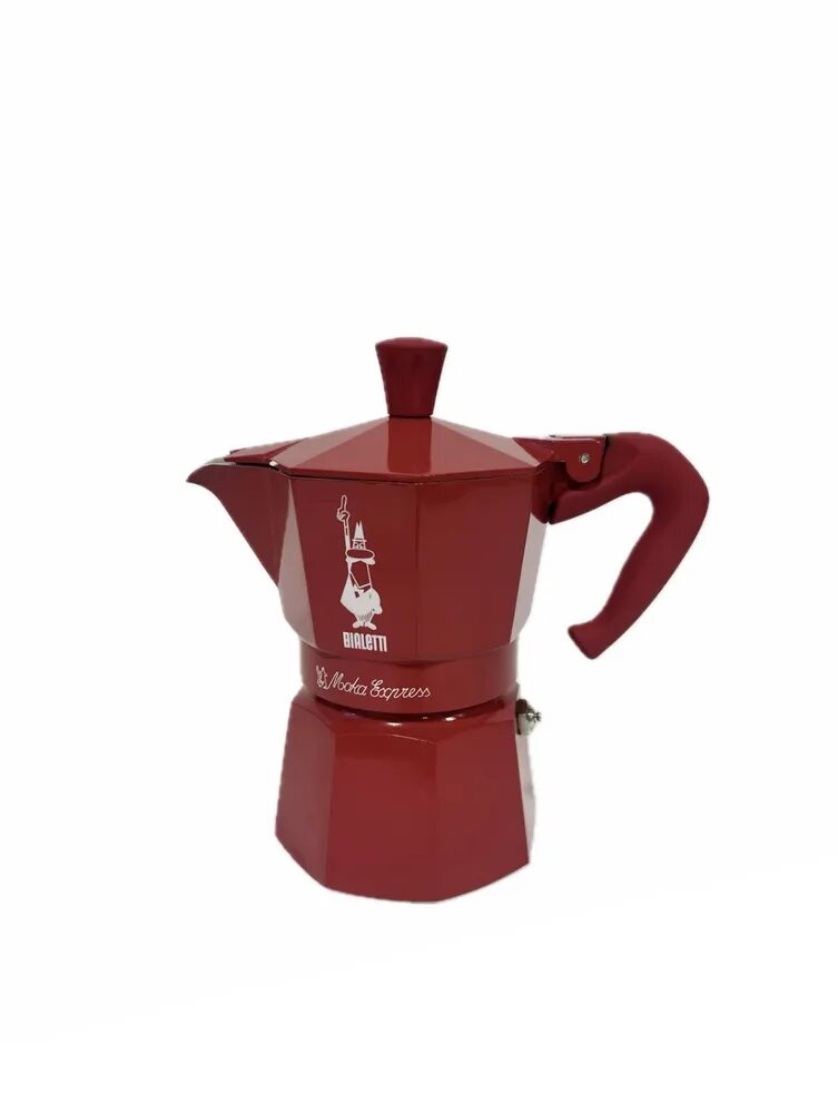 Гейзерная кофеварка Bialetti Joyful Memories MOKA EXPRESS 3 TZ Red (0005394)