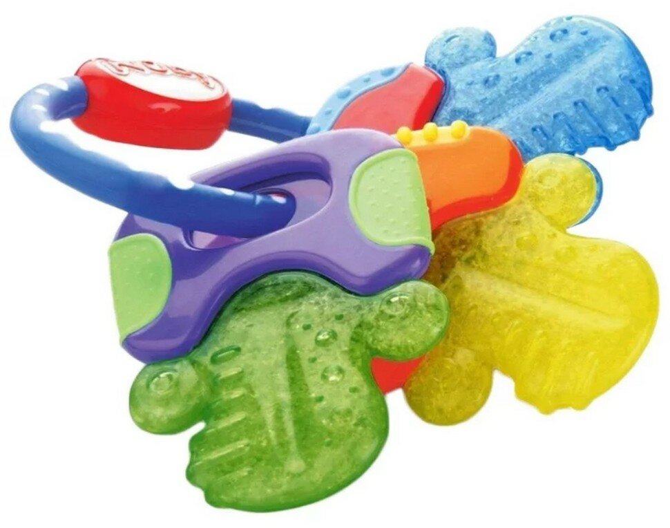 Прорезыватель Nuby Ключики с гелем — фото 1