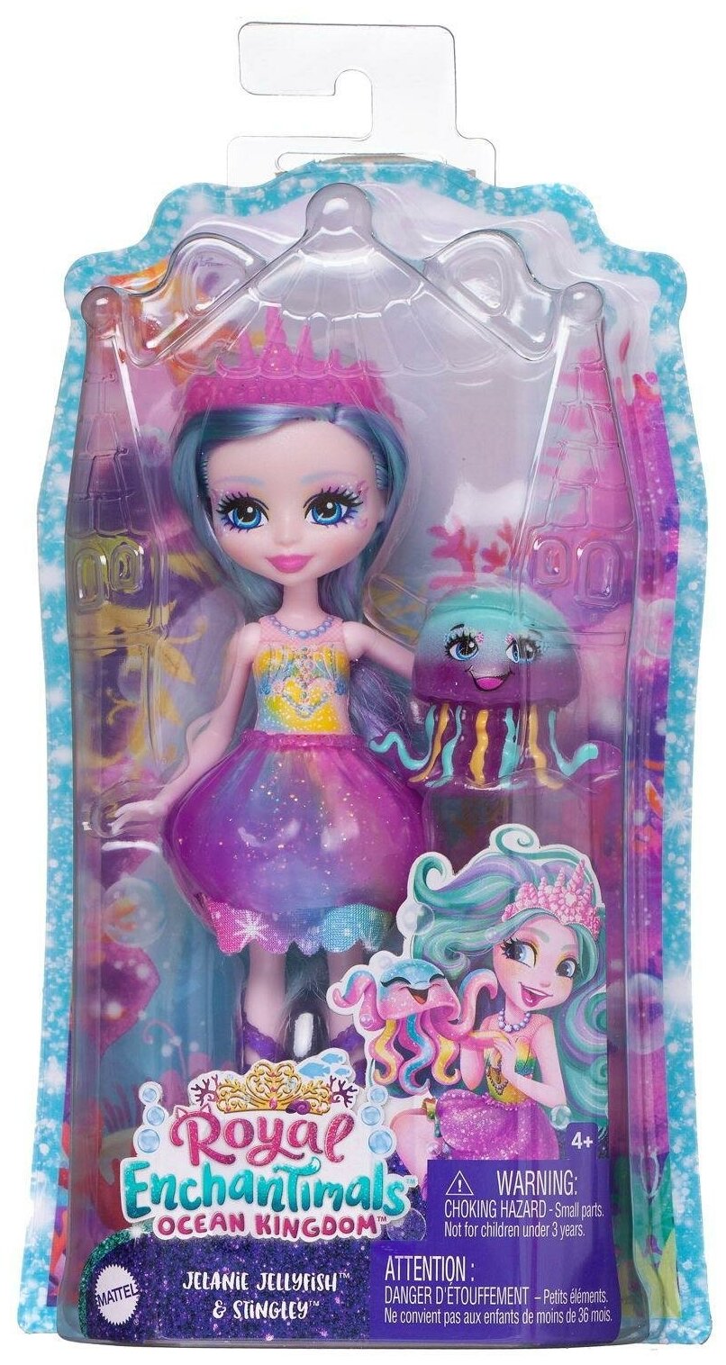 Кукла Mattel Enchantimals Медуза с питомцем