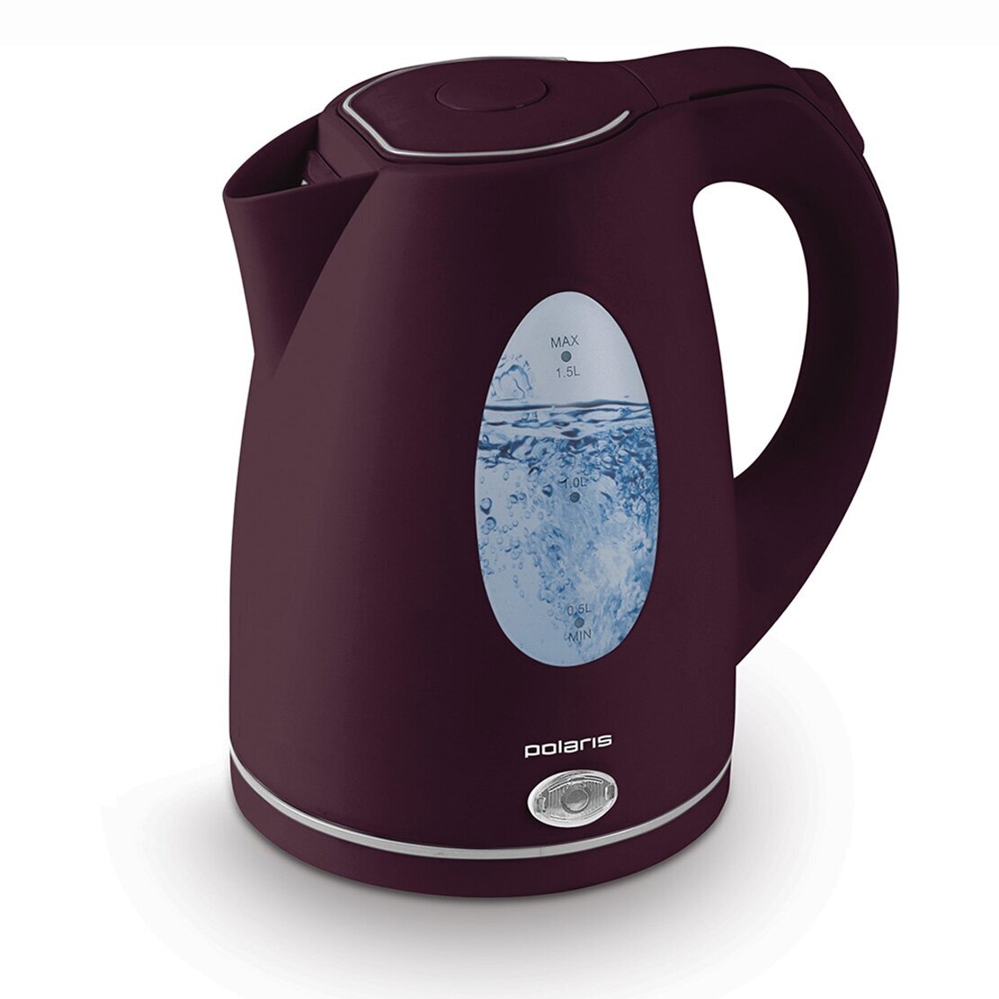 Чайник электрический POLARIS , 2200Вт, бордовый - фото №7