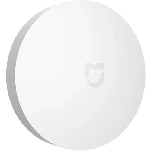 Выключатель-кнопка Xiaomi Mi Wireless Switch (YTC4040GL), Wi-Fi, Bluetooth, CR2032, белый