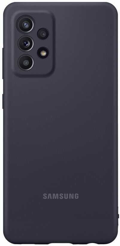 Чехол Samsung Silicone Cover A52 Black (EF-PA525)