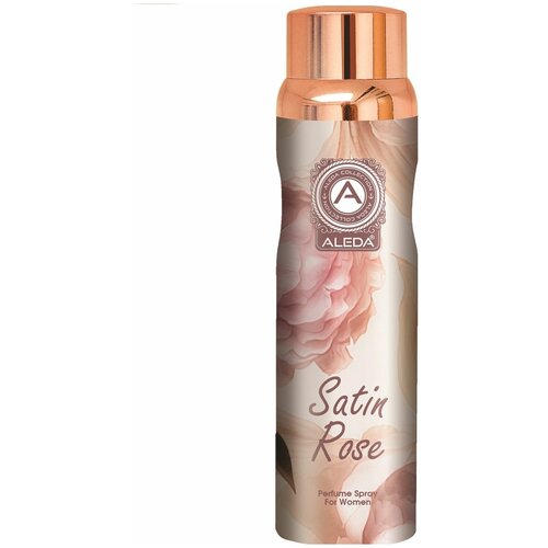 ALEDA Дезодорант парфюмированный спрей женский Satin Rose, 200 мл дезодорант спрей aleda grandeur 200 мл
