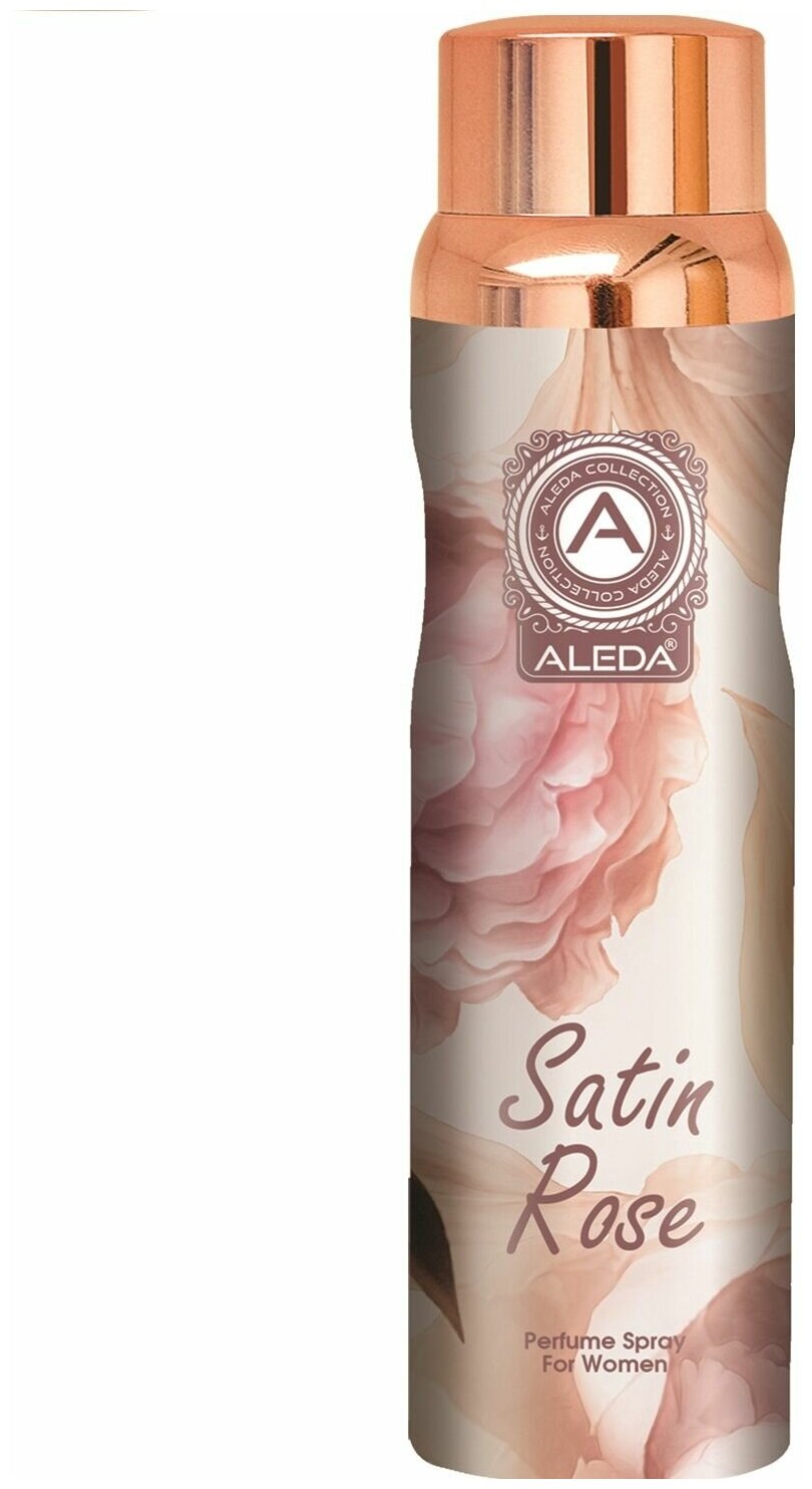 ALEDA Дезодорант парфюмированный спрей женский Satin Rose 200 мл