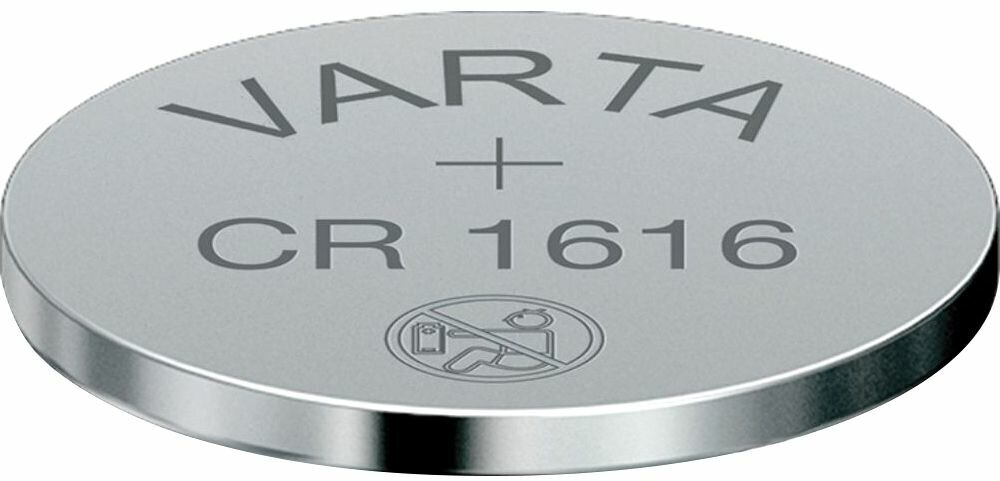 Батарейка Varta CR 1616 Bli 1 Lithium (6616101401) - фото №8