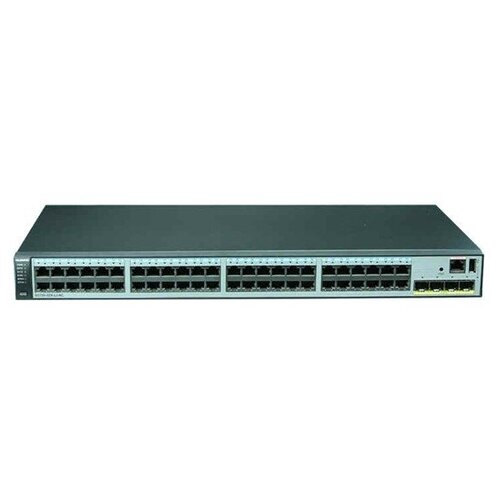 Коммутатор HUAWEI S5720-52X-PWR-LI-AC коммутатор huawei s3700 28tp ei ac 02352344 24 ethernet 10 100 ports 2 gig sfp and 2 dual purpose 10 100 1000 or sfp ac 110 220v