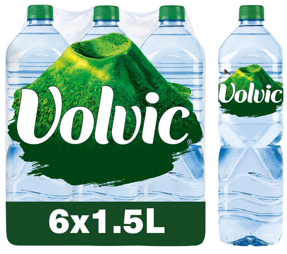 Вода минеральная Volvic (Вольвик) 6 шт по 1,5 л, б/г