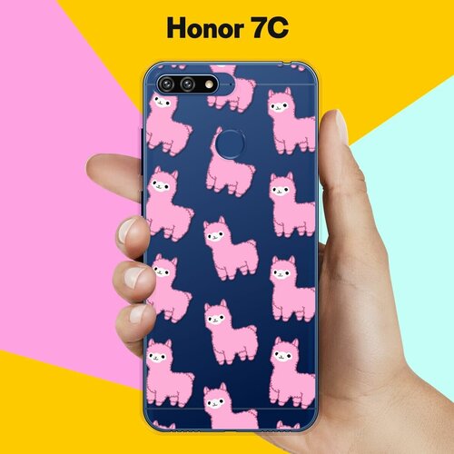 силиконовый чехол ламы на honor 20 Силиконовый чехол Ламы на Honor 7C