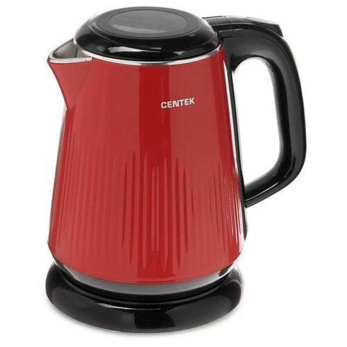Чайник электрический Centek CT-1025 пластик колба металл 18 л 2200 Вт красный 143000₽
