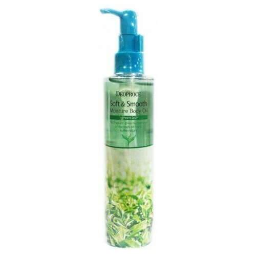 DEOPROCE Масло для тела зеленый чай, 200 мл DEOPROCE SOFT & SMOOTH MOISTURE BODY OIL GREEN TEA