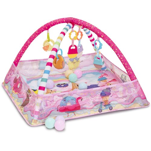 коврик с игрушками funkids play ground gym cc9040 2 Развивающий коврик Funkids с игрушками Play Ground Gym, CC9036-1