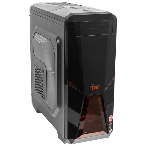 фото Компьютер iru corp 517 twr i7 8700k (3.7) 32gb 2tb+2tb 7.2k/p2000 5gb free dos 1000w black