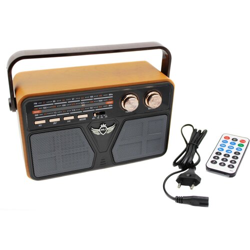 Радиоприемник в ретро стиле с Bluetooth AUX USB FM Kemai MD-507BT 320000₽