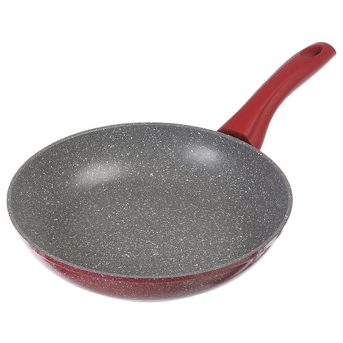 фото Сковорода moulin villa rsb-26-i, 26 см, красный