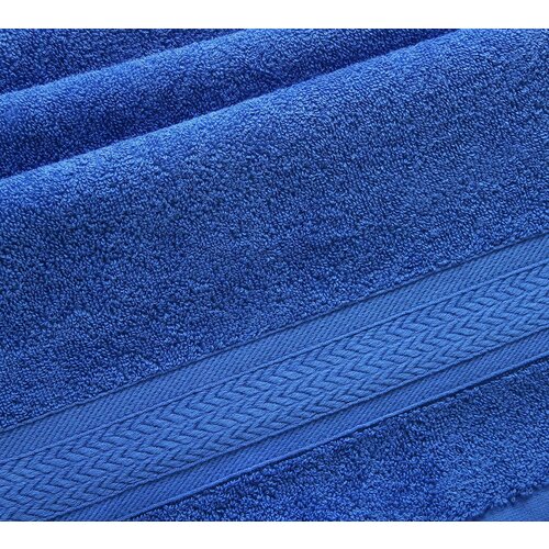 Полотенце махровое Утро синий (40x70)