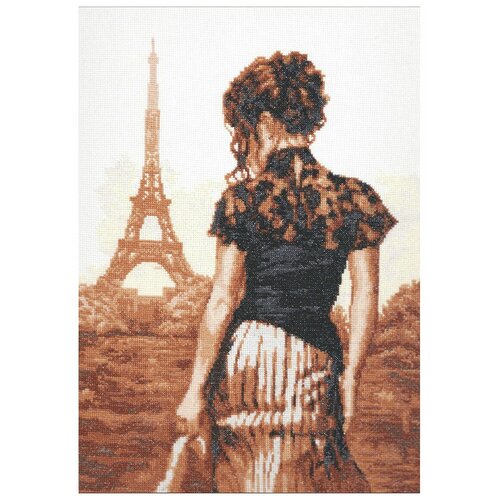 фото Палитра набор для вышивания прогулка по парижу 26 x 36 см (11.002)