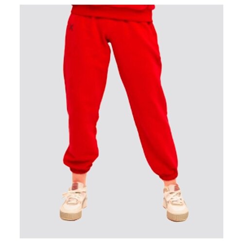 фото Брюки versta, размер l, красный